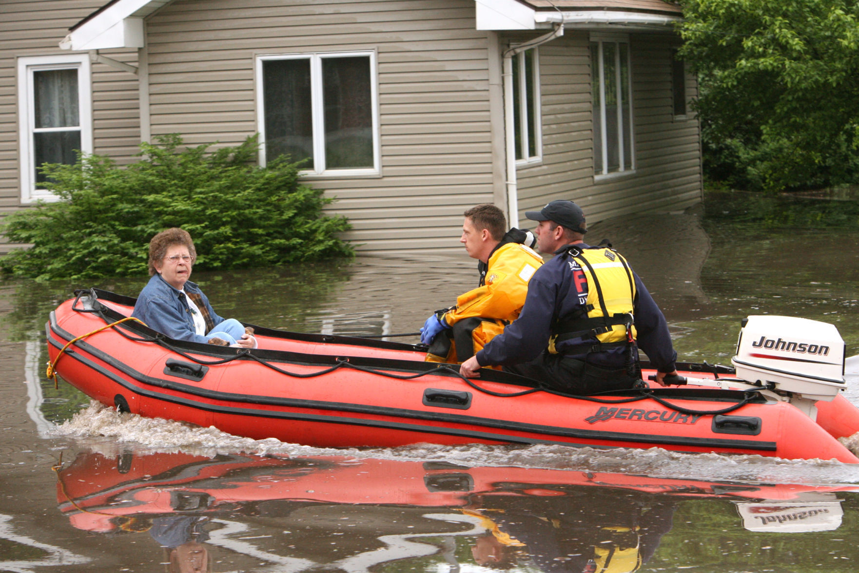 Flood evacuation